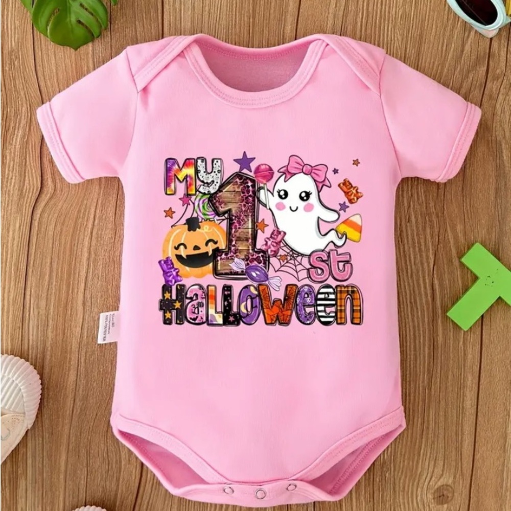 1005. 🎃 Infant Girl’s Halloween Onesie